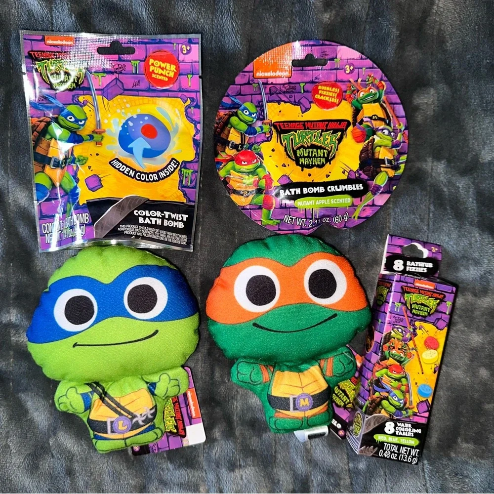 New Teenage Mutant Ninja Turtles Bath Set